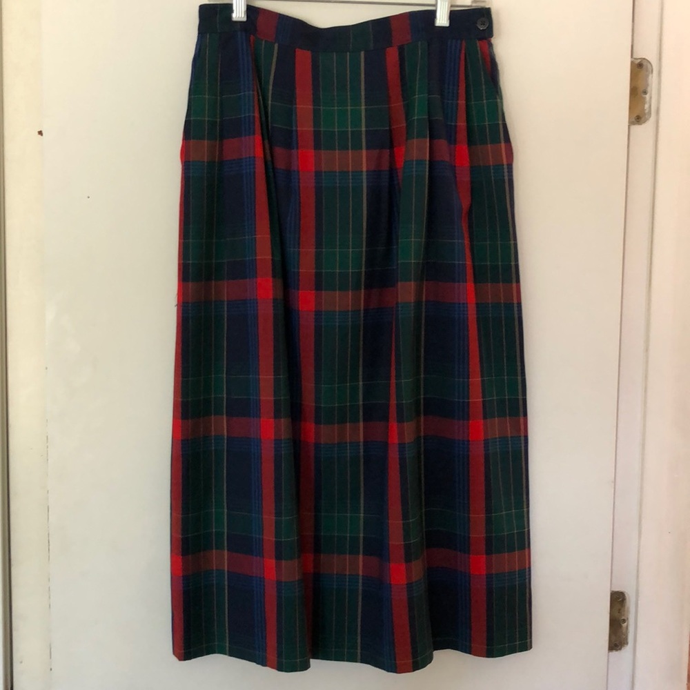 Pendleton multi colored skirt size 14
